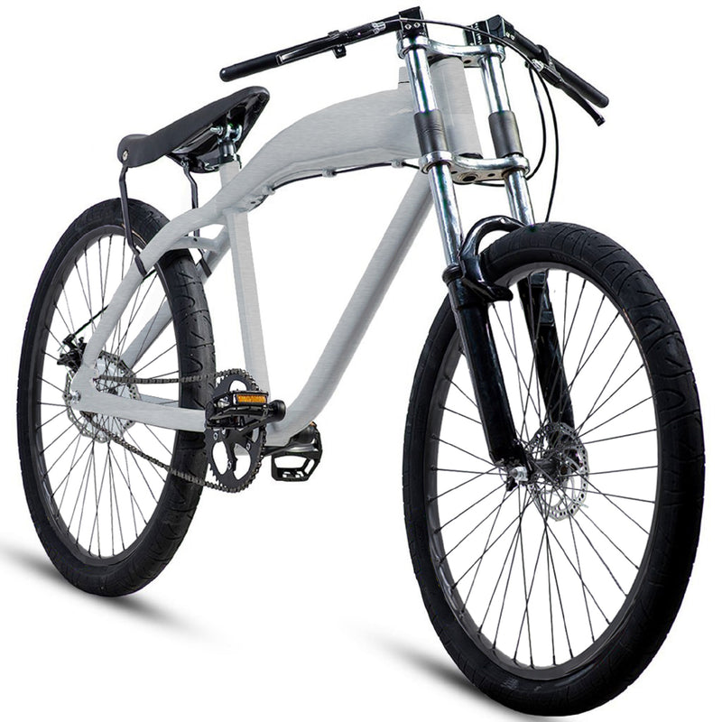 BBR Tuning F ZERO Motor Ready Motorized Bicycle Brushed Aluminum