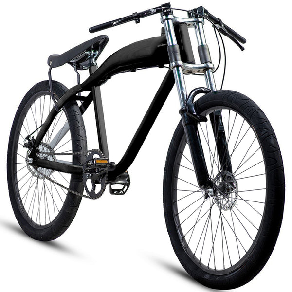 BBR Tuning F-ZERO Motor-Ready Motorized Bicycle - Black