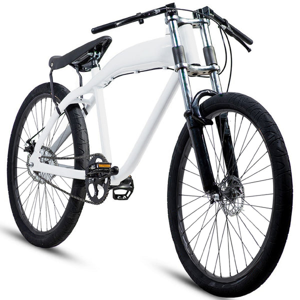 BBR Tuning F-ZERO Motor-Ready Motorized Bicycle - White