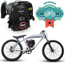 F-Zero Motorized Bike + 4 Stroke Chain Drive - F-Zero Aluminum