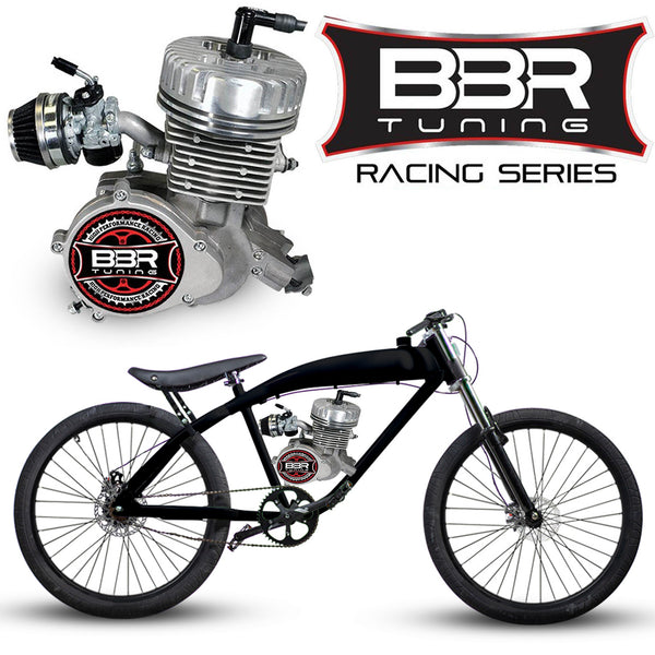 F-Zero Motorized Bike + BBR Tuning 2-Stroke Stage 4 Engine - F-Zero Black