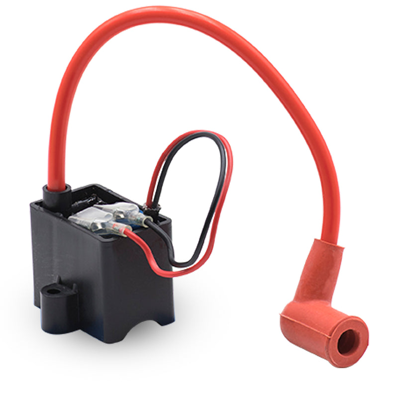 Performance CDI Electron Ignition Coil - Front Profile