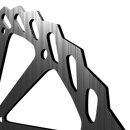 Bicycle Wheel BBR Tuning Rear Rotor Close Up