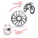 Bicycle Wheel BBR Tuning Rear Rotor Compatibility Infograph