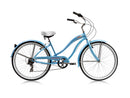 26''Micargi Women's Rover 7 Speed - blue - side of bicycle