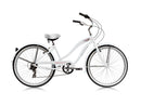 26''Micargi Women's Rover 7 Speed - white - side of bicycle