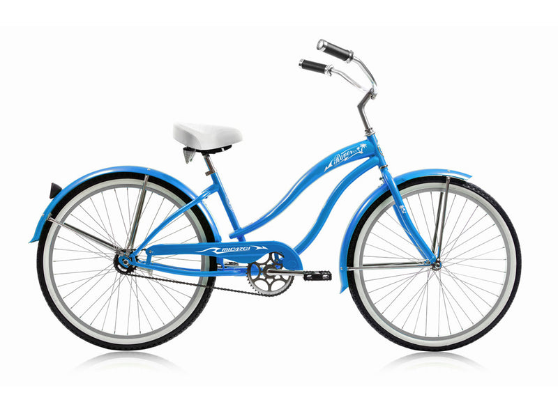 26'' Micargi Womens Rover GX - blue - side of bicycle