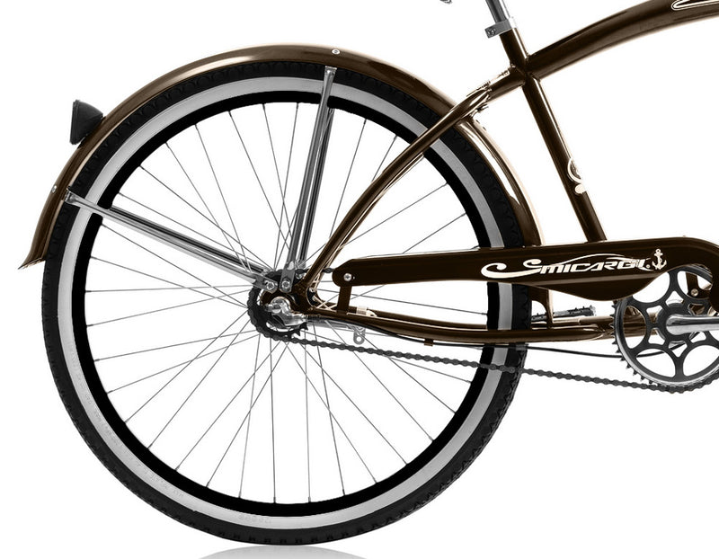 26'' Micargi Rover NX3 Men's Beach Cruiser Bicycles