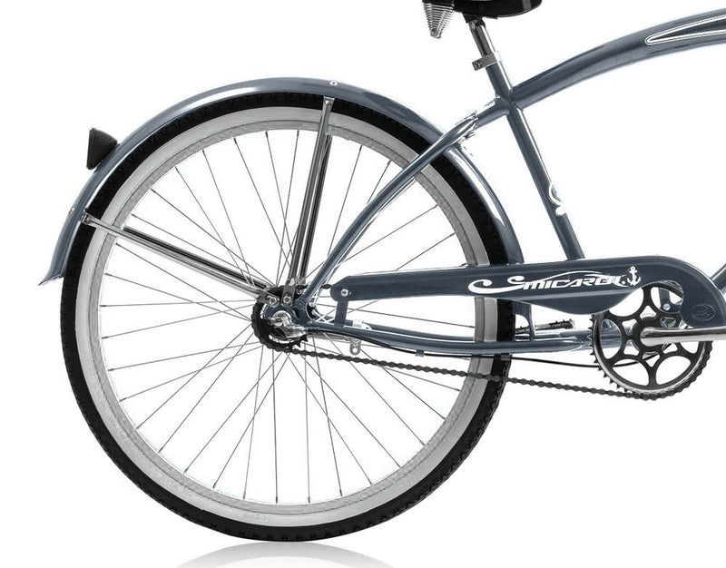 Beach Cruiser Micargi Rover NX3 Grey Rear Tire