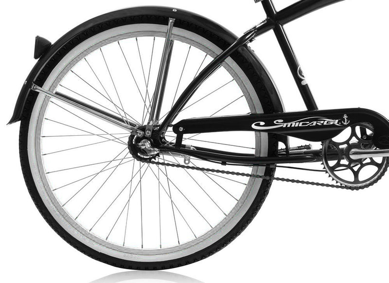26'' Micargi Rover NX3 Men's Beach Cruiser Bicycles