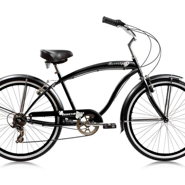 26 Micargi 7 Speed Rover Men s Beach Cruiser Bike
