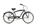 26''Micargi Men's Rover 7 Speed - dark blue - side of bicycle