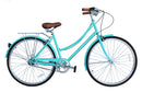 26" Micargi Women's Roasca City Bike - teal - side of bicycle