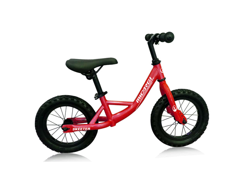 12" Micargi Skeeter - red - side of bicycle