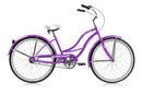 26'' Micargi Womens Tahiti NX3 - purple - side of bicycle