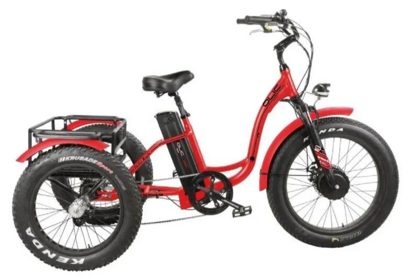 Electric Bike Olic Tricycle 750 Red Main