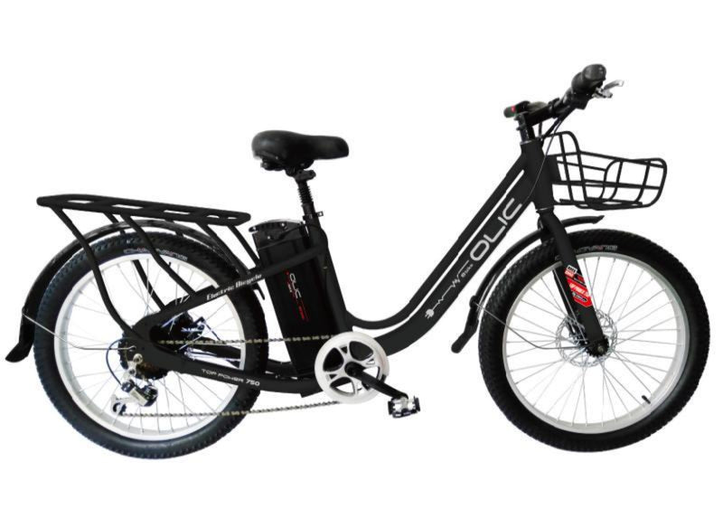 Electric Bike Olic Top Power 750 Step-Thru Black Main