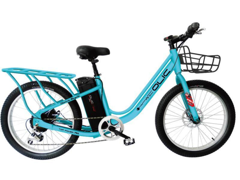 Electric Bike Olic Top Power 750 Step-Thru Blue Main