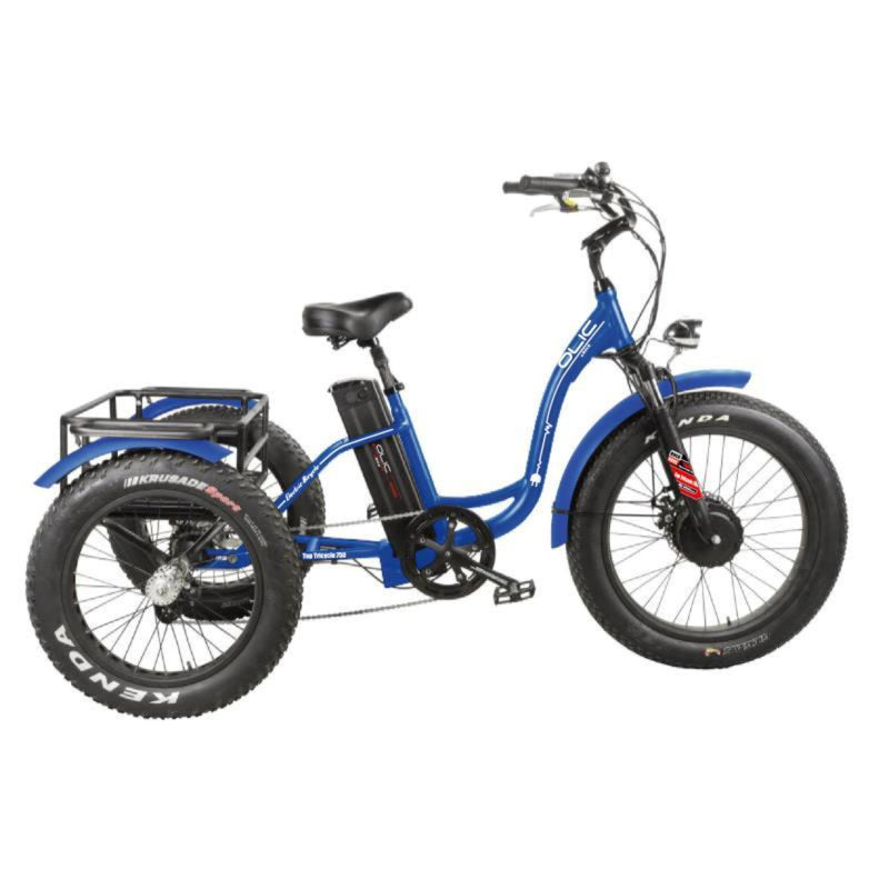 Electric Bike Olic Tricycle 750 Blue Main