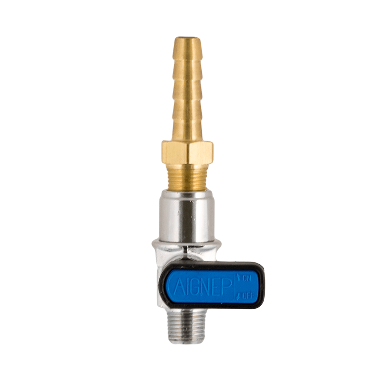 AIGNEP Aluminum Heavy Duty Fuel Valve for 2-Stroke and 4-Stroke Bicycle Engines