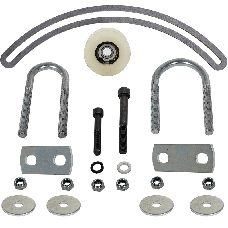 Chain idler pulley clearance