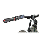 Bakcou Flatlander Bafang Fat Tire Hunting Electric Bike-Kuiu Verde 2.0 Camo-Front Bakcou Flatlander Bafang Fat Tire Hunting Electric Bike-Kuiu Verde 2.0 Camo-Left Handle