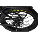 Bakcou Flatlander Bafang Fat Tire Hunting Electric Bike-Kuiu Verde 2.0 Camo-Front Bakcou Flatlander Bafang Fat Tire Hunting Electric Bike-Kuiu Verde 2.0 Camo-Rear view