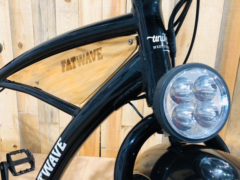 T4B 500W Beach Cruiser Fatbike Fatwave High Step headlight