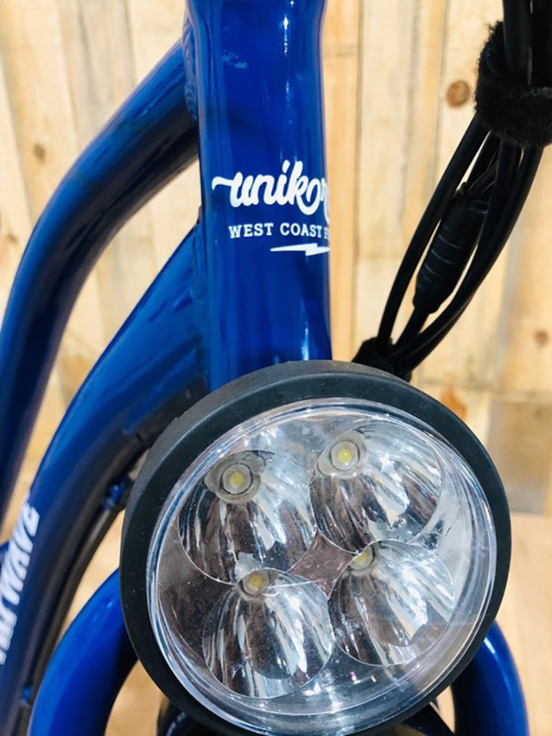 T4B 500W Beach Cruiser Fatbike Fatwave Low Step front head light