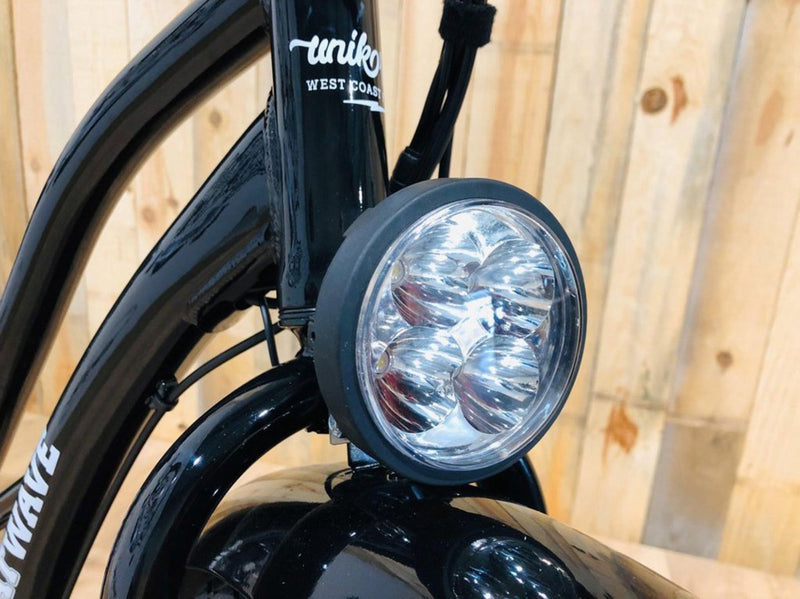 T4B 500W Beach Cruiser Fatbike Fatwave Low Step front head light