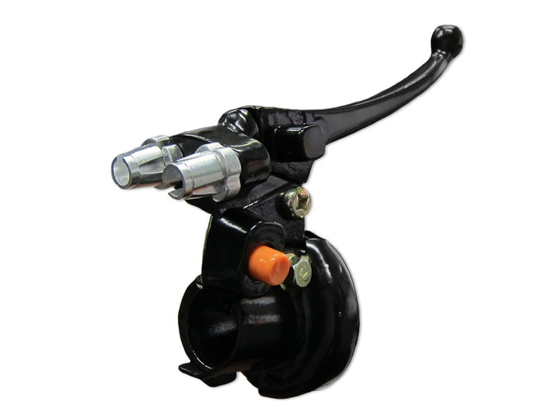 Dual brake lever and throttle - side