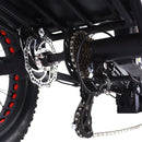 AddMotor 750W MOTAN M-350 P7 Fat Tires 750 Watt Motor Electric Tricycle - rear derailer