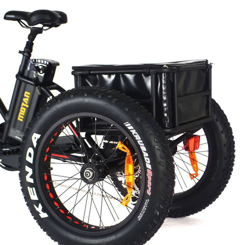 AddMotor 750W MOTAN M-350 P7 Fat Tires 750 Watt Motor Electric Tricycle - rear bag