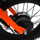 Electric Bike AddMotor 750W MOTAN M 360 Cruiser 3 Wheel Semi Recumbent Trike Beach Electric Bike Orange Motor