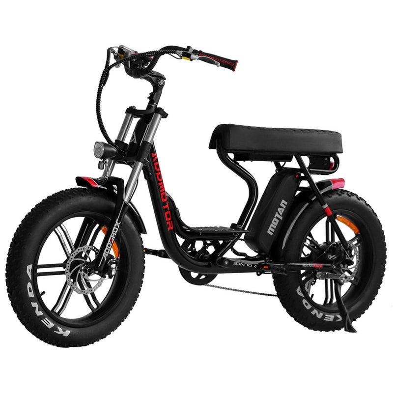 Electric Bike AddMotor 750W MOTAN M 66 R7 Mini Moped Step Thru Fat Tire Electric Bike Profile 4