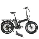 Electric Bike Eunorau Foldable Step-Over Black Main