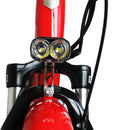 Electric Bike EUNORAU 36V350W E TORQUE Electric Step Thru Bike Red Headlight
