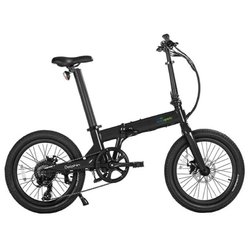 Electric Bike Qualisports Dolphin Black