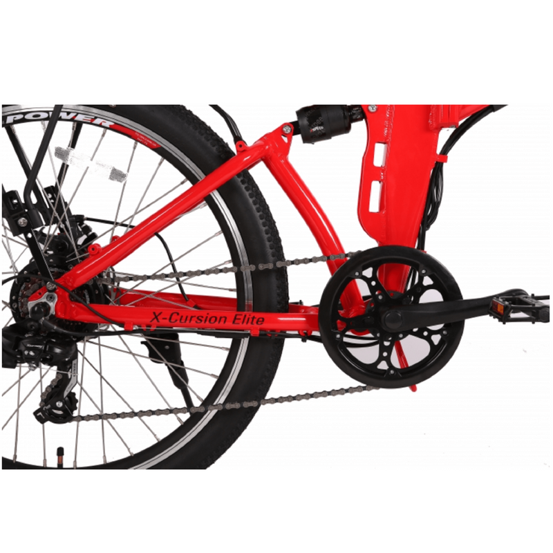 Electric Bike X-Treme X-Cursion crank