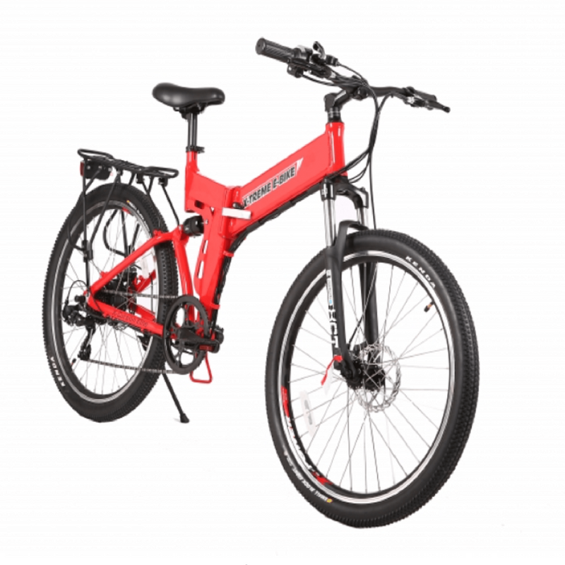 Electric Bike X-Treme X-Cursion red profile