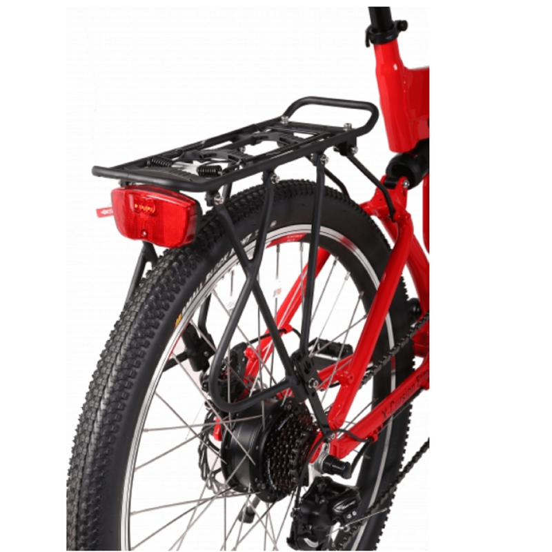 Electric Bike X-Treme X-Cursion rack