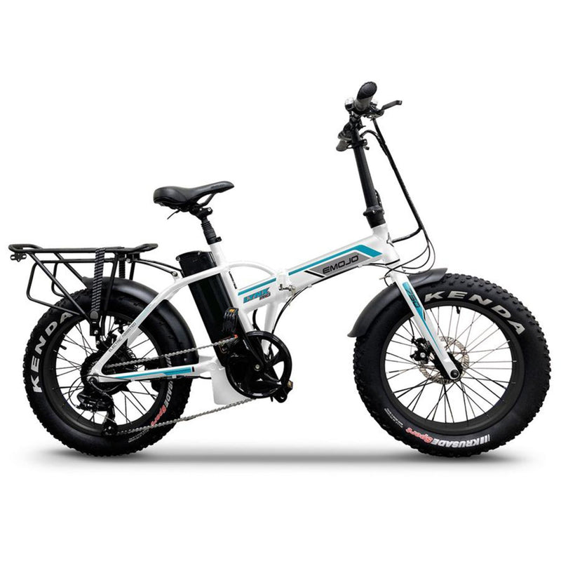 Emojo 750W LYNX PRO Aluminium Frame Electric Bike-White