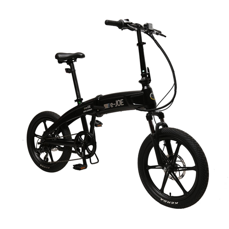 Electric Bike EJOE 500W EPIK CARBON Folding Electric Bike Black Matte Left Side View