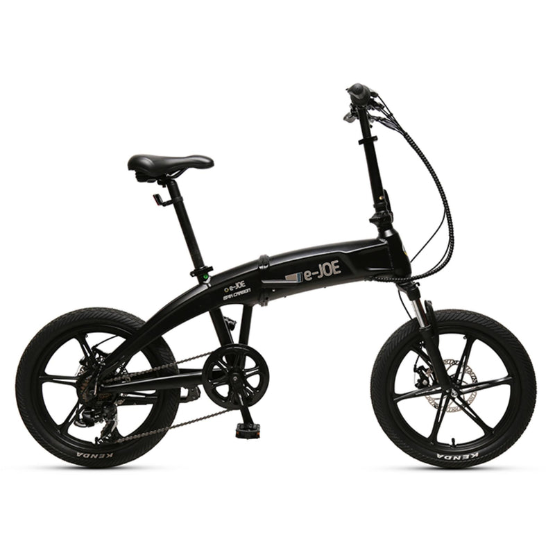 Electric Bike EJOE 500W EPIK CARBON Folding Electric Bike Black Matte Profile