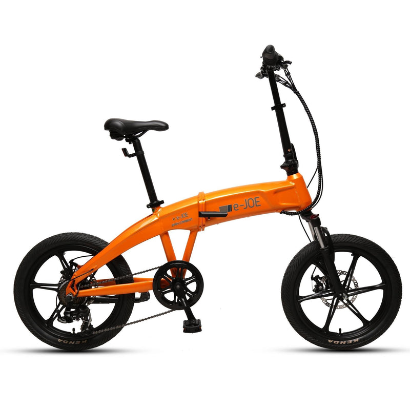 Electric Bike EJOE 500W EPIK CARBON Folding Electric Bike Tangerine Profile