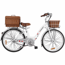 Eprodigy 750W Banff Electric Cruiser - white bicycle side