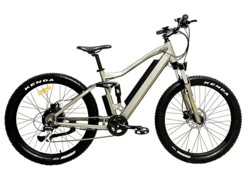 Eunorau 350W 36V UHVO All Terrain Full Suspension 3.0 Mountain side of bicycle