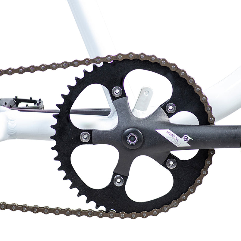 BBR Tuning F-Zero White - Front Crank