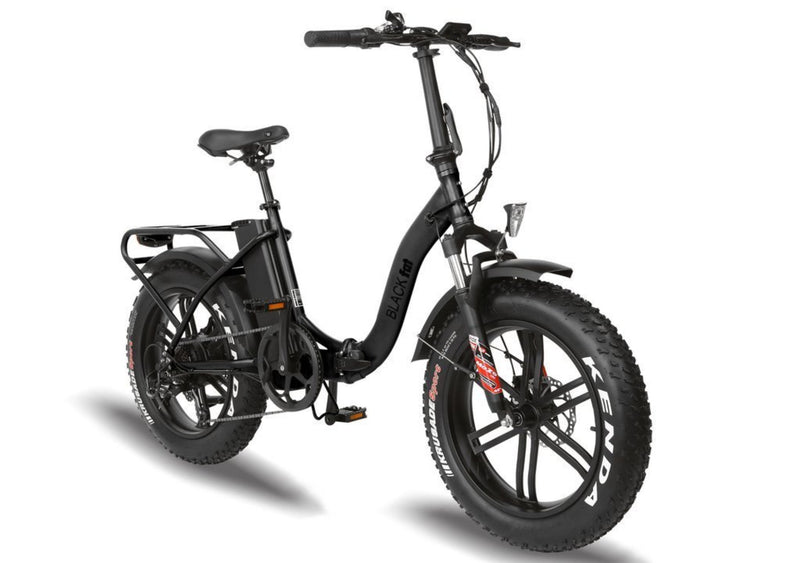 T4B 350W Fat Black 2-Way Fat Tire Folding front