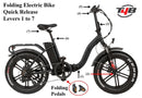 T4B 500W Fat Black 2-Way Fat Tire Folding specifications
